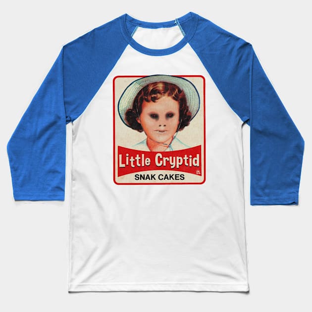 Little Cryptid Baseball T-Shirt by LoudMouthThreads